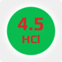 Хлороводород (HCI) 4.5 (99,995%) в баллоне 50л. (37 кг) соединение DIN 8
