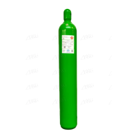 Баллон 40/200 бар УС новый без вентиля ТР ТС 032 горловина Е25 Водородный / Cylinder 40/200 for hydrogen green color
